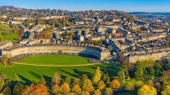 Panoramic view of Bath