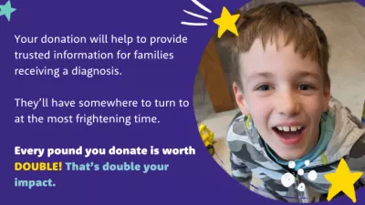 Young boy smiles for Young Epilepsy Diagnosis Christmas Appeal