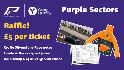 An image shows the prizes for Purple Sector.