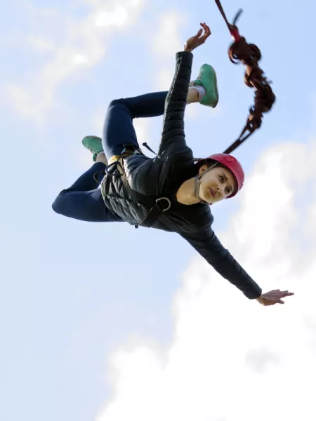 Charity bungee jump