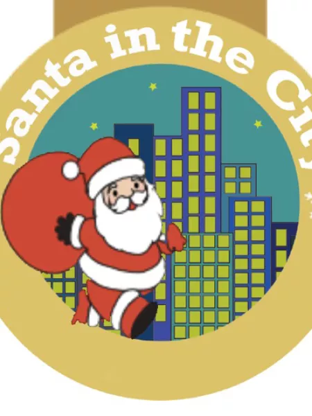 Santa In the city