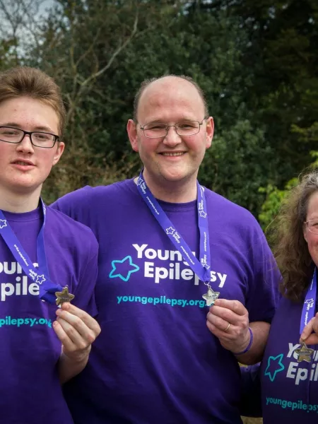 Owen and his mum and Dad