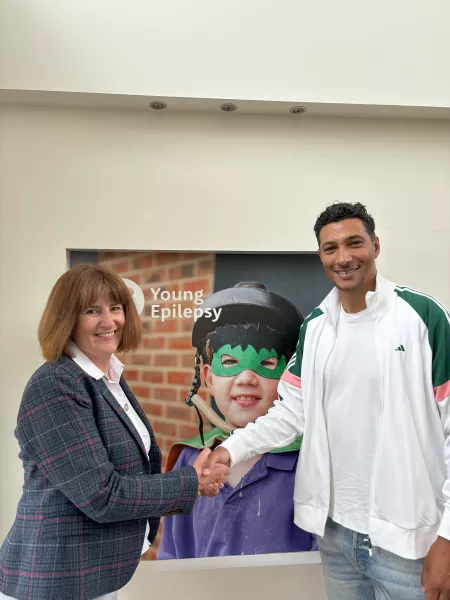 Jay Bothroyd Young Epilepsy Ambassador