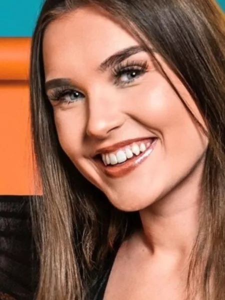 Young girl posing with a smile